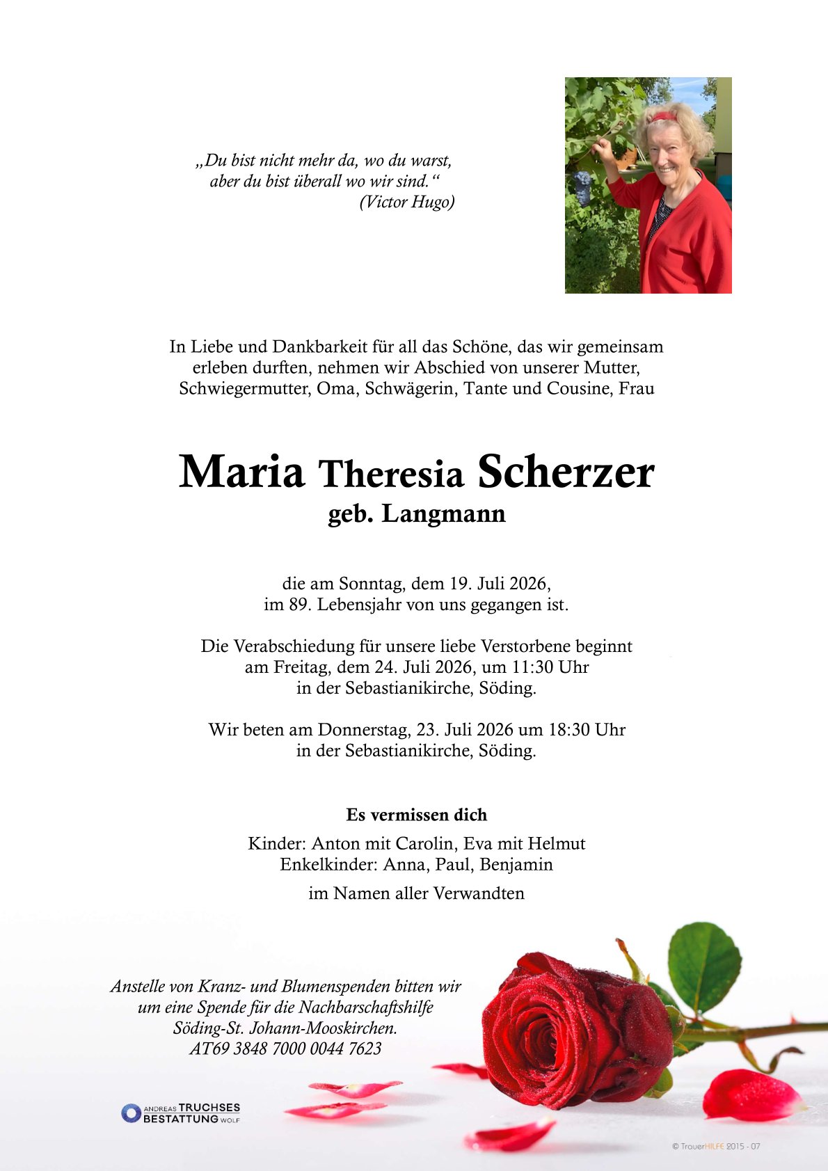 Maria Scherzer